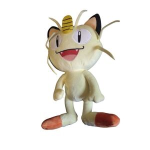 Pokemon Meowth Plush 2018 Stuffed Plush Toy Wicked Cool Toys WCT